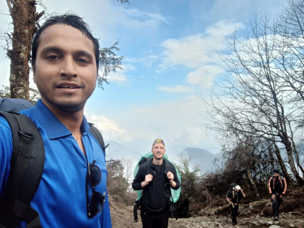 One day hiking