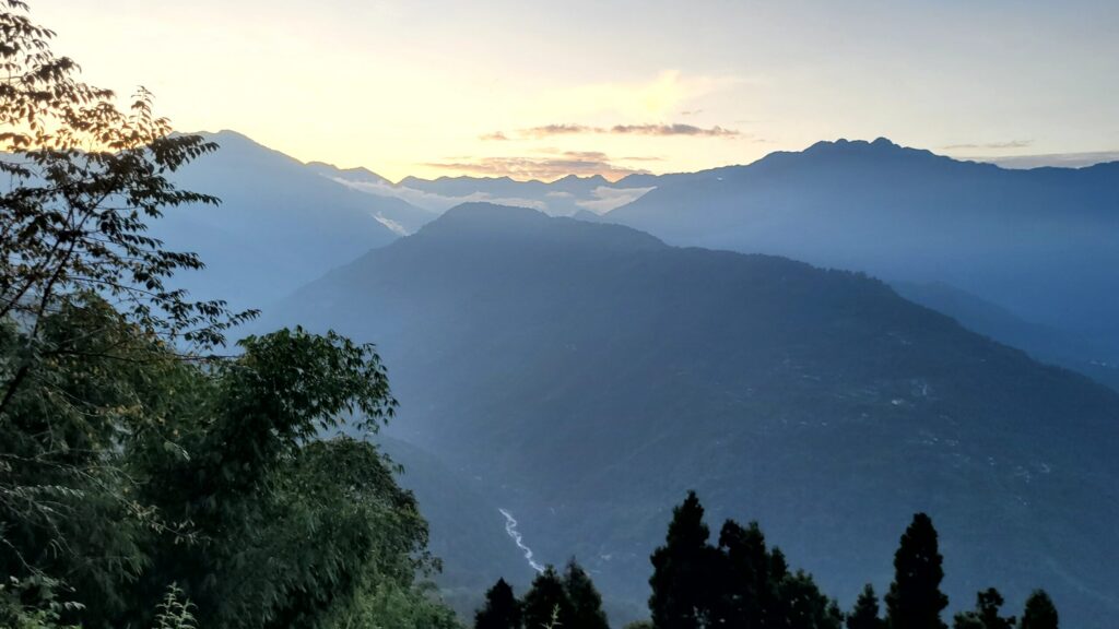 view from pelling