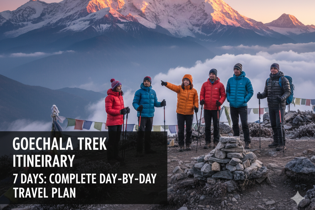 Goechala Trek Itinerary 7 Days