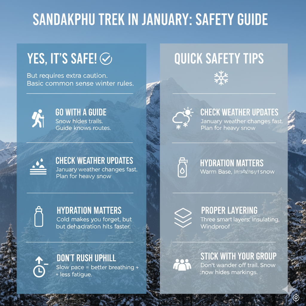 Sandakphu Trek in January