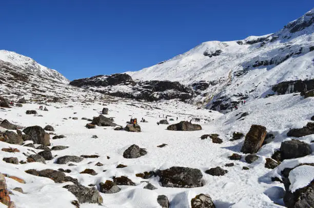 goechala trek in october