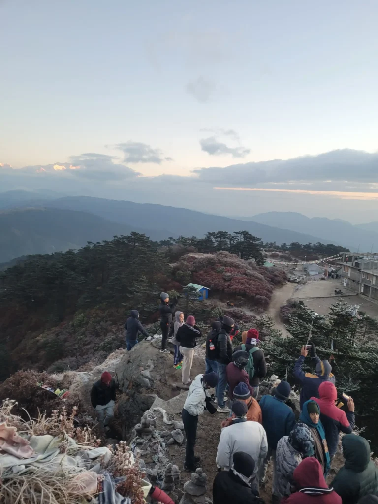 View from Sandakphu Trek