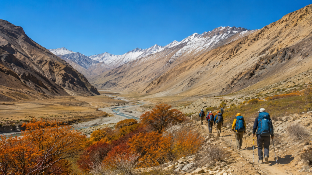 markha trek best time